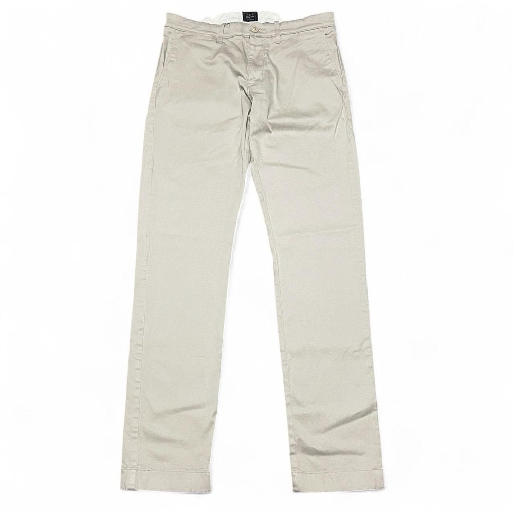 J Crew Pants Mens 30x32 Tan Chino 484 Slim Fit Casual Preppy Stretch Classic